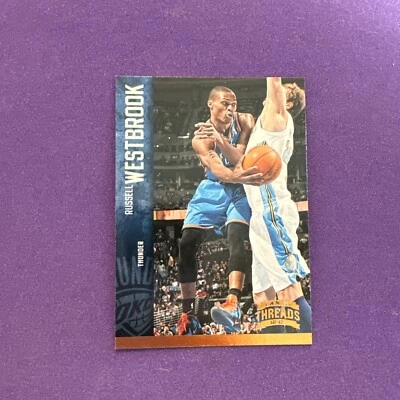 2012 Panini Threads #99 Russell Westbrook - Image 1 of 2