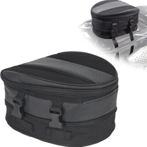 7,5-10L Moto Bolsa Trasera Bolso de Mano Bolsa de Equipaje Asiento Trasero Bolsa - Imagen 1 de 21