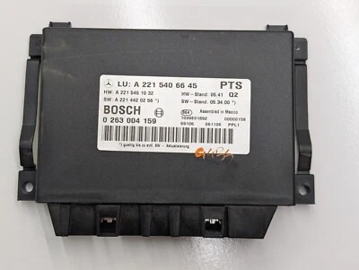 Модуль управления 07–09 Mercedes W221 S550 S600 PDC Parktronic 2215406645 от оригинального производителя - Изображение 1 из 3