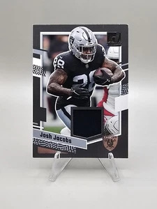 2023 Panini Donruss - Donruss Threads #DTH-JJ Josh Jacobs (MEM) Raiders - Picture 1 of 2