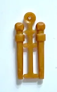 New Lego Harry Potter Wands - Pearl Gold - Pair of 2 - Free Shipping - Picture 1 of 1