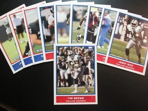 2004 Topps Bazooka Oakland RAIDERS Team Set (10c) - Picture 1 of 1