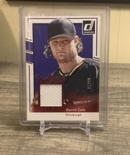 2016 Donruss Jersey Kings Red GERRIT COLE Jersey #85/99 JK-GC