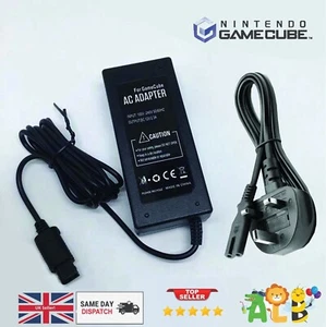 Nintendo GameCube Power Supply Adapter GC AC Power Cord Plug PSU Mains UK Plug - Picture 1 of 2