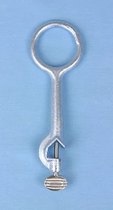 2" Cast Iron Ring w Clamp - Support Stand Ring - Picture 1 of 1