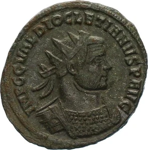 Römische Kaiserzeit Diocletianus Antoninian 284-305 n. Chr. Siscia ss - Picture 1 of 3