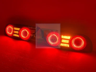 JDM Nissan 180SX Full LED Tail Light Sequential Blinker OEM processed 240SX SR - Image 1 of 4
