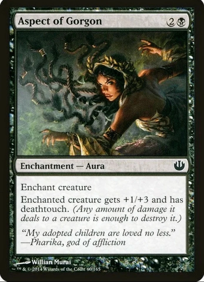 X 1 Aspect of Gorgon NM Journey into Nyx 060 MTG Magic The Gathering - Image 1 of 1