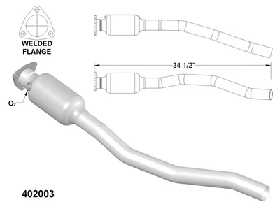 Catalytic Converter for 1986-1989 Volvo 244 - Image 1 of 2