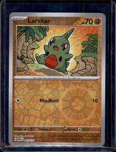 Larvitar SV: Prismatic Evolutions Pokémon 047/131 Reverse Holo NM+ - Picture 1 of 2