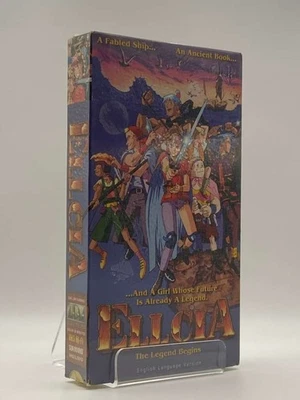 Ellcia The Legend Begins Vol.1 Anime VHS (1996) DUB — Brand New Sealed OVA - Image 1 of 4