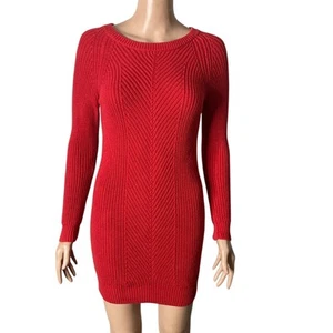 Gap Kids Sweater Dress Girls Large Size 10 Red - Picture 1 of 10