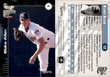 Blake Allen 2002 MultiAd Mahoning Valley Scrappers #1 Card *AutographDen*