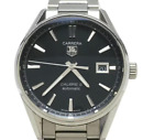 TAG HEUER Carrera Caliber 5 WAR211A-1 black Dial Automatic Men's Watch from JP
