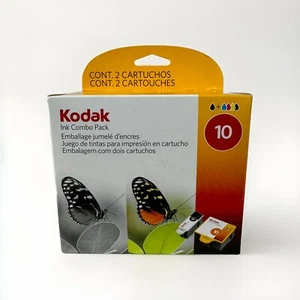 Kodak Black & Color Ink Cartridge 10 Series Combo Pack Sealed Factory Sealed - Picture 1 of 6
