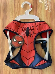 Marvel Comics para mascotas Spiderman perro sin tirar chaleco ajustable arnés grande NUEVO - Imagen 1 de 3