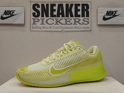 Nike Women's Air Zoom Vapor 11 HC Tennis - Size: 9 - DR6965 300 - Luminous Green - Image 1 of 4