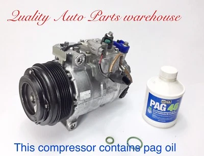 2013-2015 MERCEDES BENZ GLK350 W/MAGNETIC CLUTCH  REMAN. A/C COMPRESSOR  W/WRTY! - Image 1 of 2