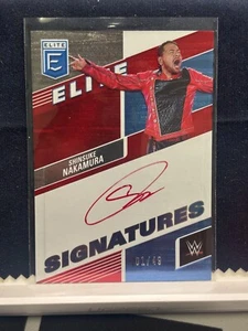 Shinsuke Nakamura 2023 Panini Donruss Elite Signatures 1/49 #ES-SHN #65651 - Imagen 1 de 2