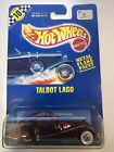 Hot Wheels Blue Card Talbot Lago Red Metal Flake Paint Speed Points #163