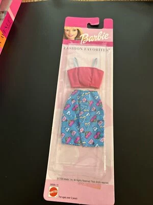 New Outfit for Barbie MIP By Mattel Fashion Favorites  Skirt Set purse pattern - Image 1 of 4