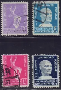 TURCHIA 781-784 SET USATO - Foto 1 di 1