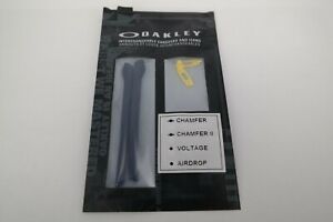 AUTHENTIC Oakley NAVY YELLOW Earsocks & Icons fit CHAMFER / 2.0 OX8039 OX8040