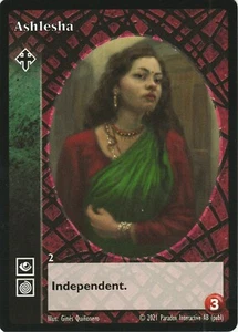 Ashlesha x1 Ravnos Capilla Negra Kickstarter Promo VTES Jyhad - Imagen 1 de 1