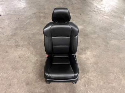 16-18 ACURA RDX FRONT LEFT DRIVER SIDE LOWER & UPPER SEAT BLACK LEATHER, LOT3410 - Image 1 of 4
