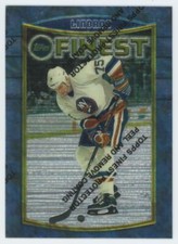 1994-95 Topps Finest Brett Lindros New York Islanders #9