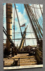 H.N.S. Victory The Foredeck And Bowsprit  Nelson Post Card Portsmouth Hampshire
