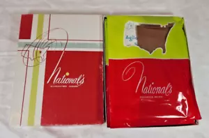 6 Prs - NEW Ladies Vtg 60's Nationals Hosiery Neutral Beige Sz. B - Picture 1 of 5