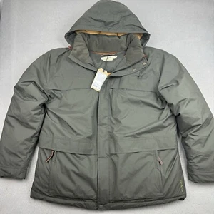 Prana Down Puffer Jacket Men’s 2XL Novad Path Olive Green Ski Winter NWT $400 - Picture 1 of 15