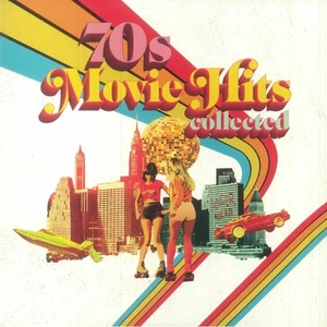 VARIOUS - 70s Movie Hits Collected - PINK & YELLOW VINYL 2XLP - Picture 1 of 1