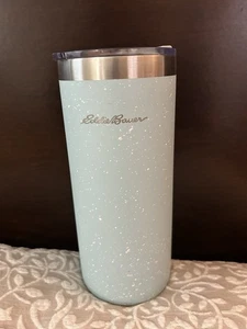 Vaso aislante Eddie Bauer espuma de mar con salpicaduras blancas 42 OZ - Imagen 1 de 8