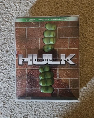 [DVD] The Incredible Hulk 3-Disc Target Exclusive With Bonus & Special Features Foto 1 de 3
