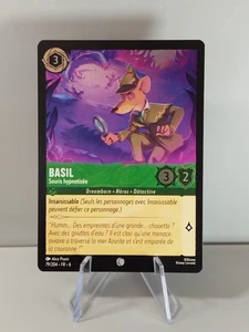 Carte LORCANA FR - Chapitre 6 79/204 Basil - ✨FOIL✨Neuf - Picture 1 of 2