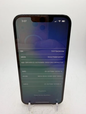 Apple iPhone 13 - Midnight - 128GB - as-is for salvage/parts/disassembly - Image 1 of 4