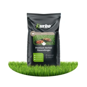 Turbogrün Premium Herbstdünger Sofortwirkung Rasendünger mit Kalium 10 kg - Bild 1 von 10
