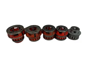 (5) Ridgid 12R Manual Pipe Threader Die Set 3/4" to 2" - Picture 1 of 20