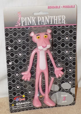 PINK PANTHER BENDABLE Poseable  FIGURE 2006-NJ CROCE Toy - Image 1 of 3