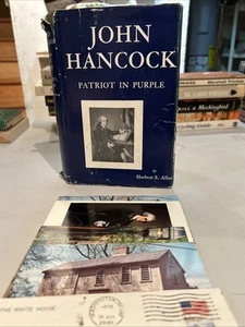 John Hancock Patriot In Purple By Herbert S. Allan 1953 HC 2nd Printing - Picture 1 of 15