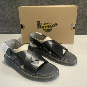 Dr. Martens Unisex Sandals Zane Brando Black 30765001 Size Uk 9 New In Box - Picture 1 of 8