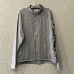 Peter Millar Golf Jacket Mens XL Merge Stretch Quilted Water Resistant Hybrid - Picture 1 of 17
