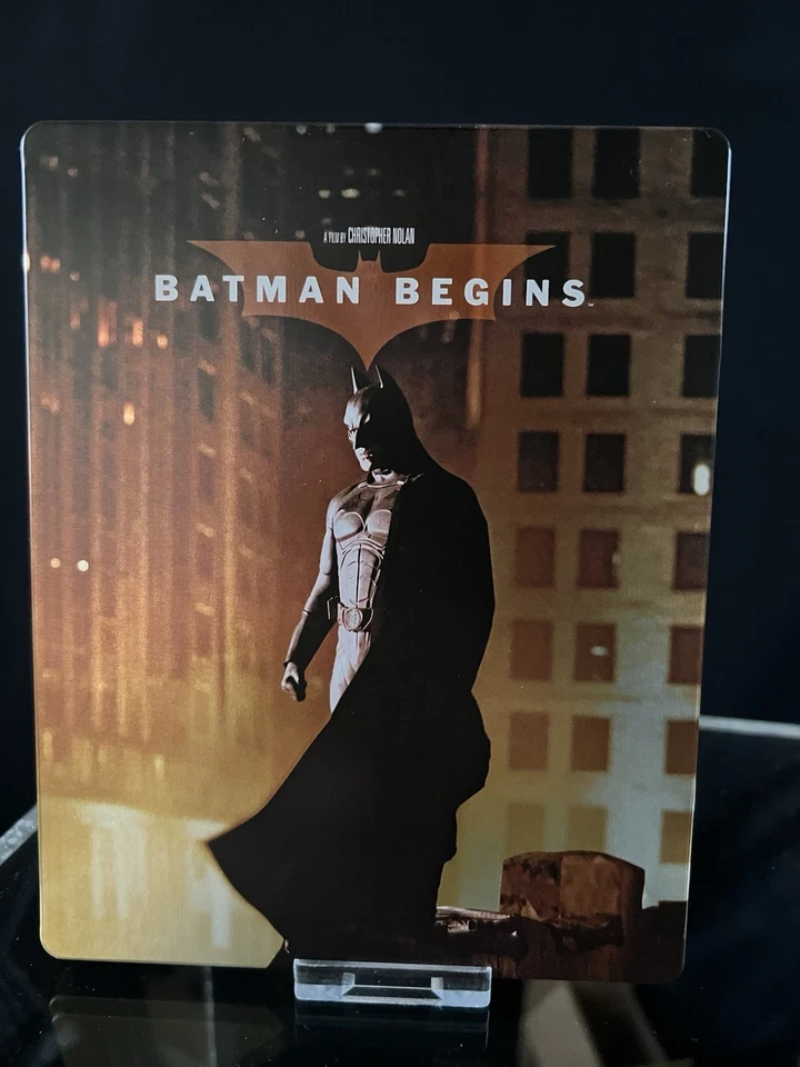 Batman Begins Steelbook (4K + Blu Ray) Like New - Mint - Image 1 of 3