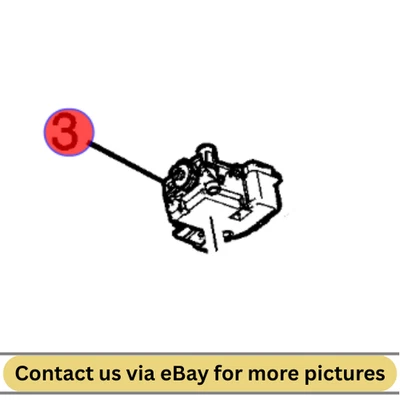 Atuador de trava de porta de enchimento de tanque de combustível Chevrolet Cruze 2010 usado fabricante de equipamento original 13501151 - Imagem 1 de 4