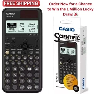 For Casio✅FX-991CW Advance Scientific Calculator A/AS Level Maths 540+Funcs - Picture 1 of 10