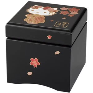 SANRIO Hello Kitty Makie Self-Playing Music Box: "Sakura Sakura" From Japan - Picture 1 of 2