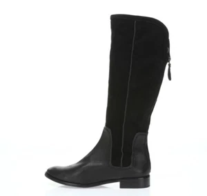 Womens SPLENDID Tulsa black leather knee high boots sz. 7.5 M - Picture 1 of 5