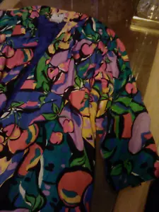 "FLORA KONG" DAMEN 53%SEIDE 47%BAUMWOLLE MEHRFARBIG JACKE MADE IN INDIA - Bild 1 von 12